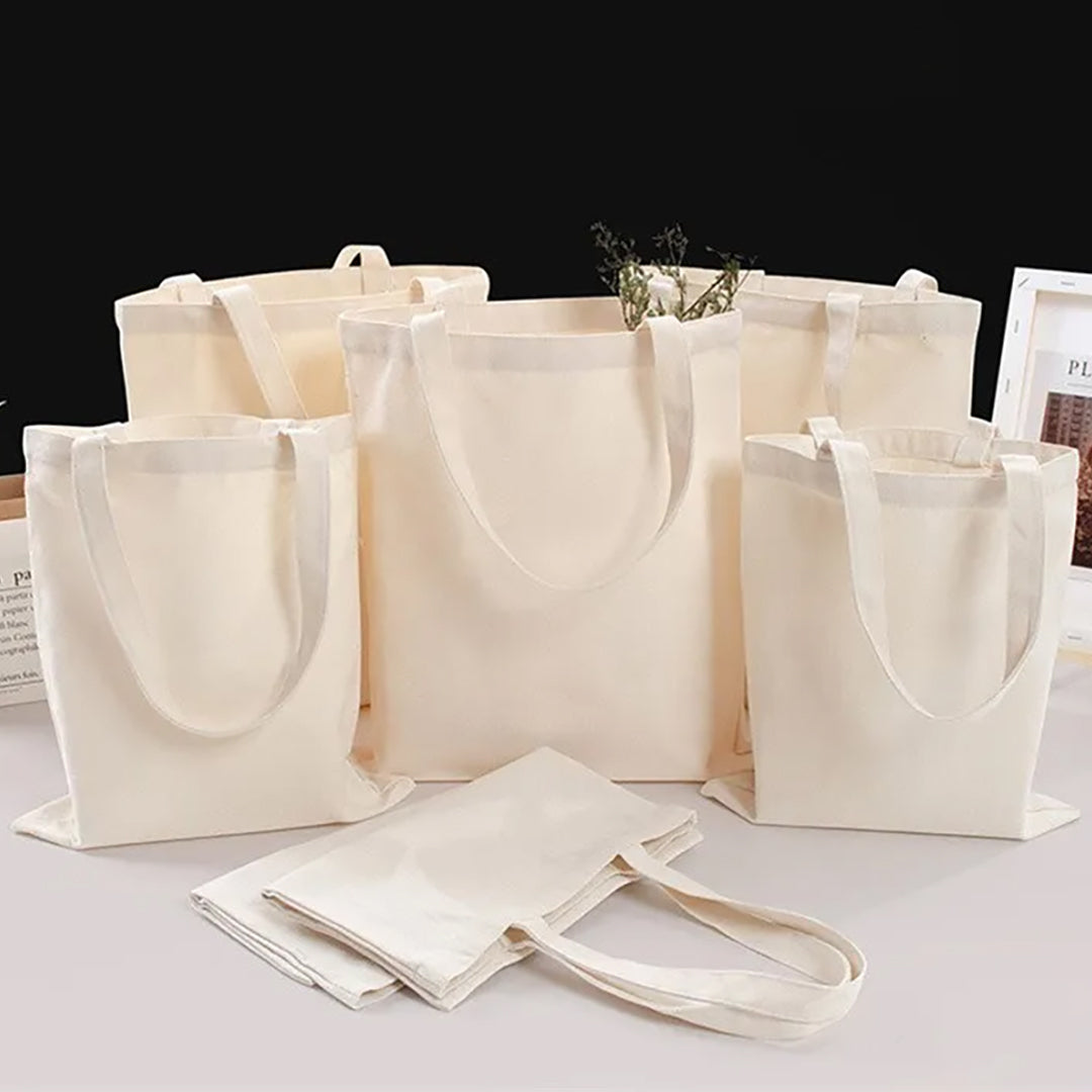 25 uni. Bolsa Manta Cruda 38x45 cm impreso por doble cara