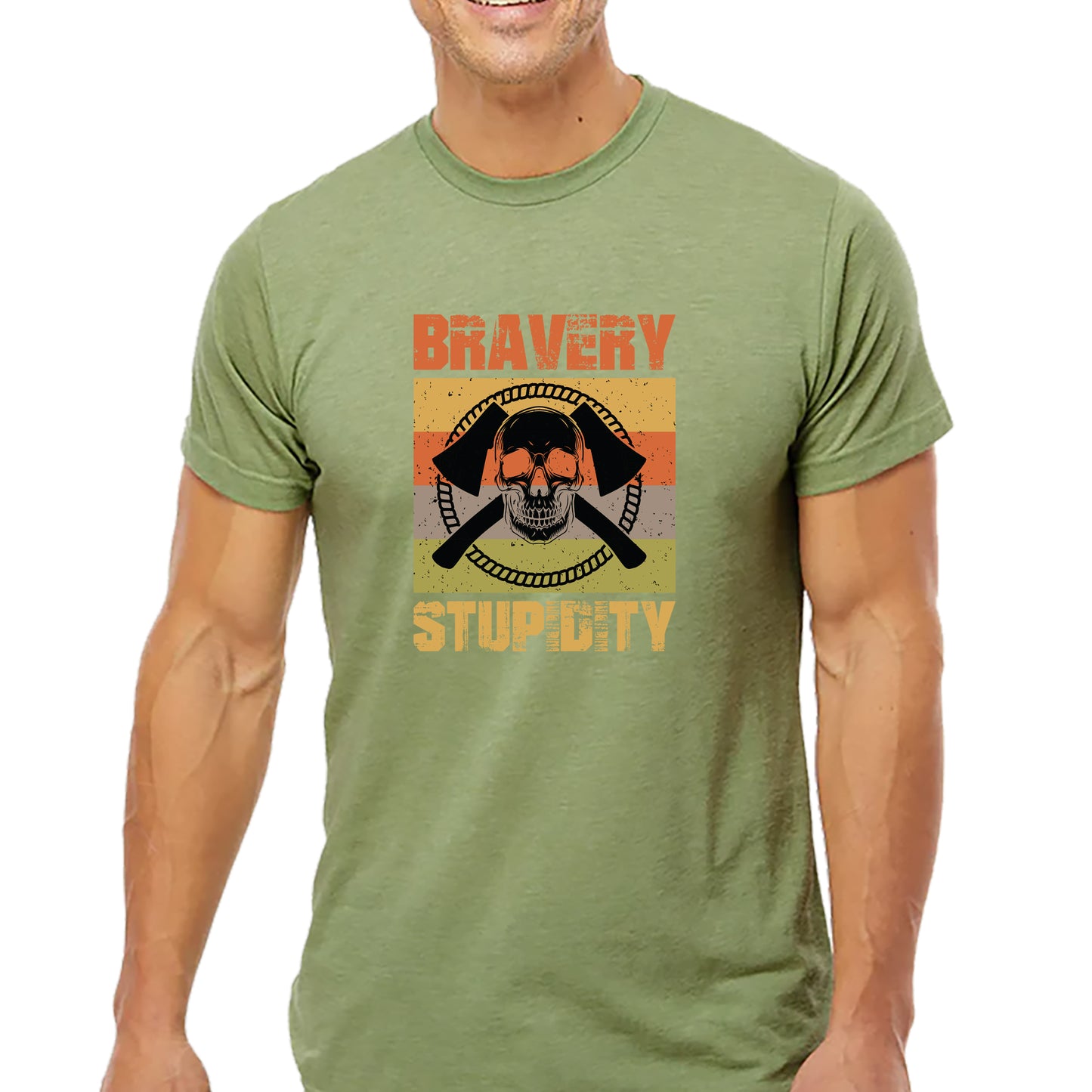 Bravery Stupidity T-shirt