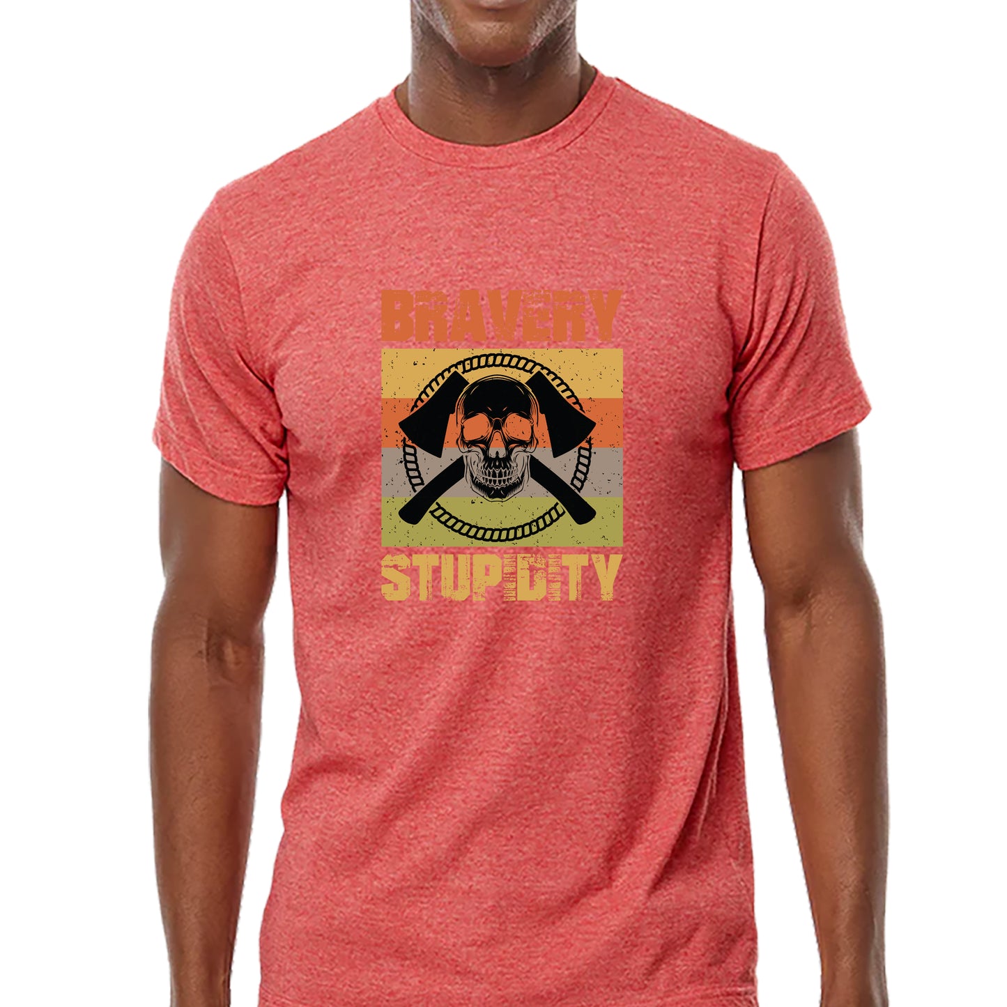 Bravery Stupidity T-shirt