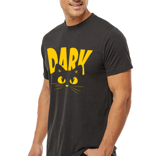 Cat in Dark T-shirt