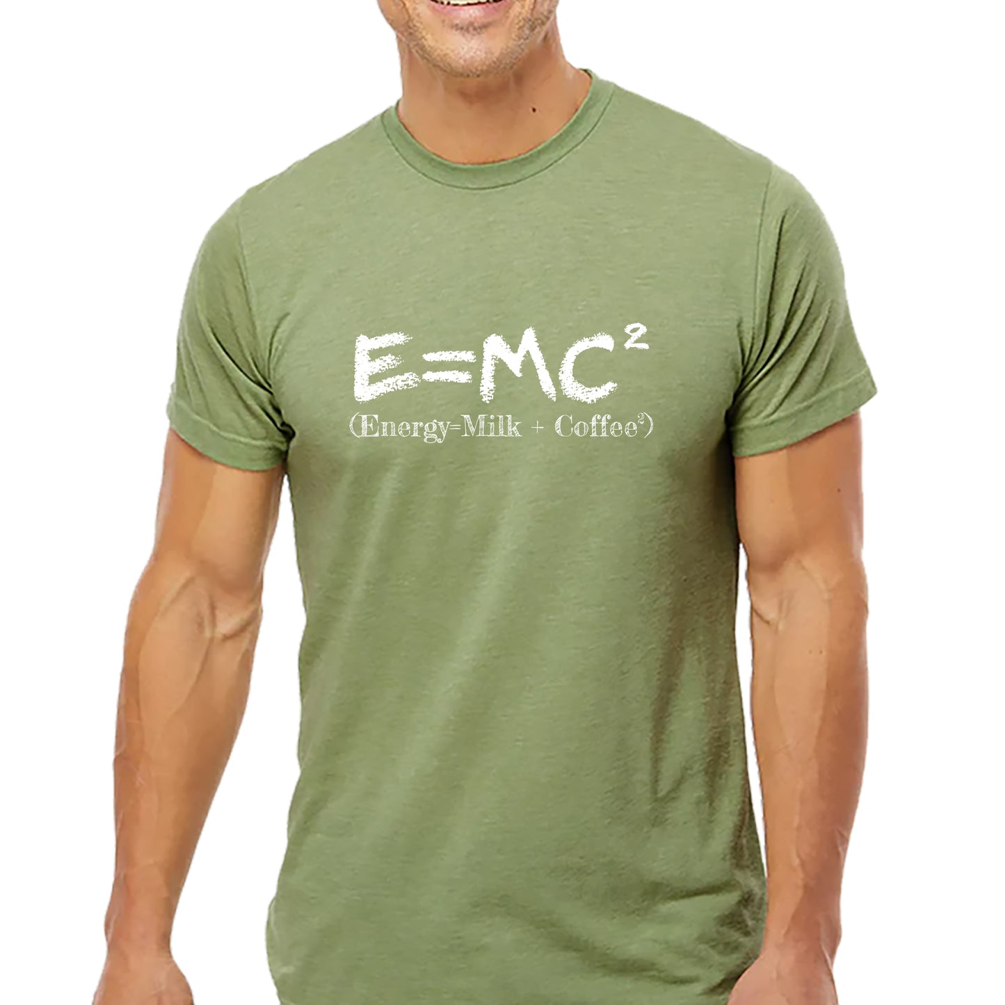 Energy Comes From Milk and Coffee T-shirt