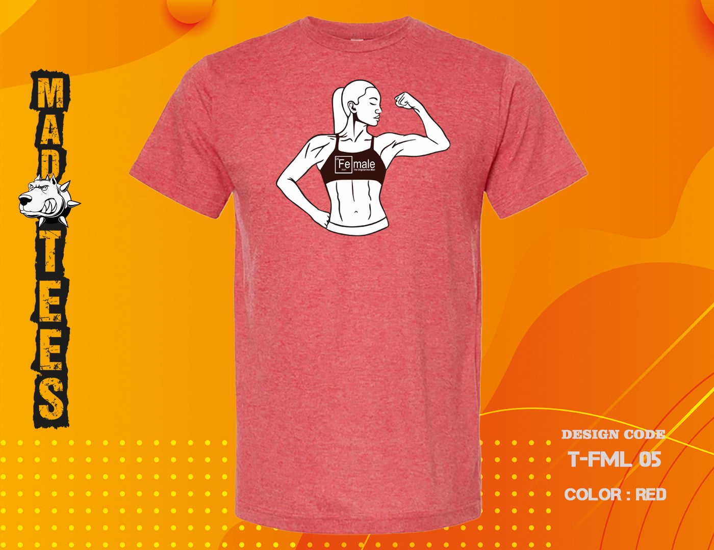 Female The Original Iron Man T-shirt