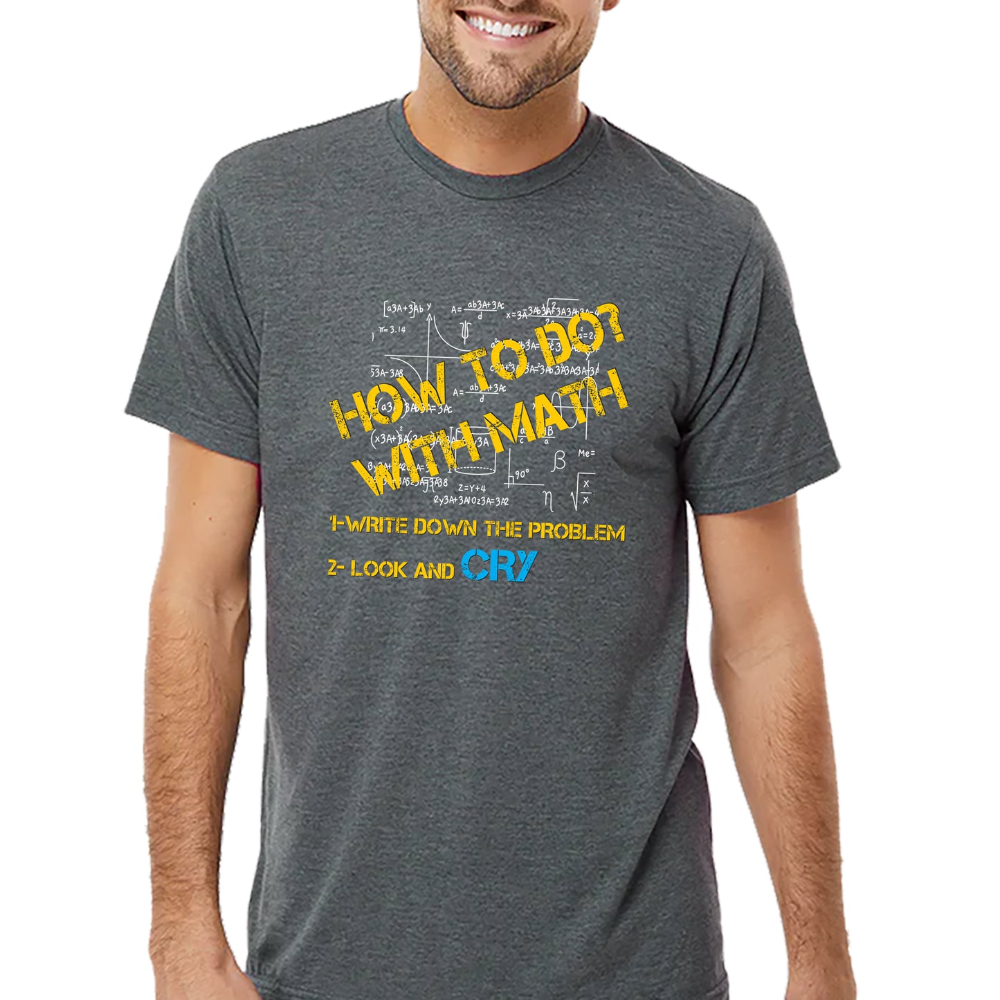 How To With Math T-shirt