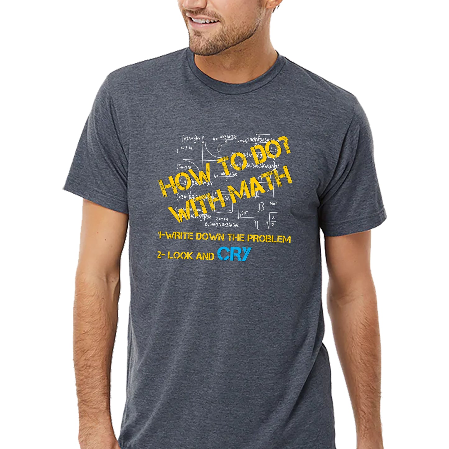 How To With Math T-shirt