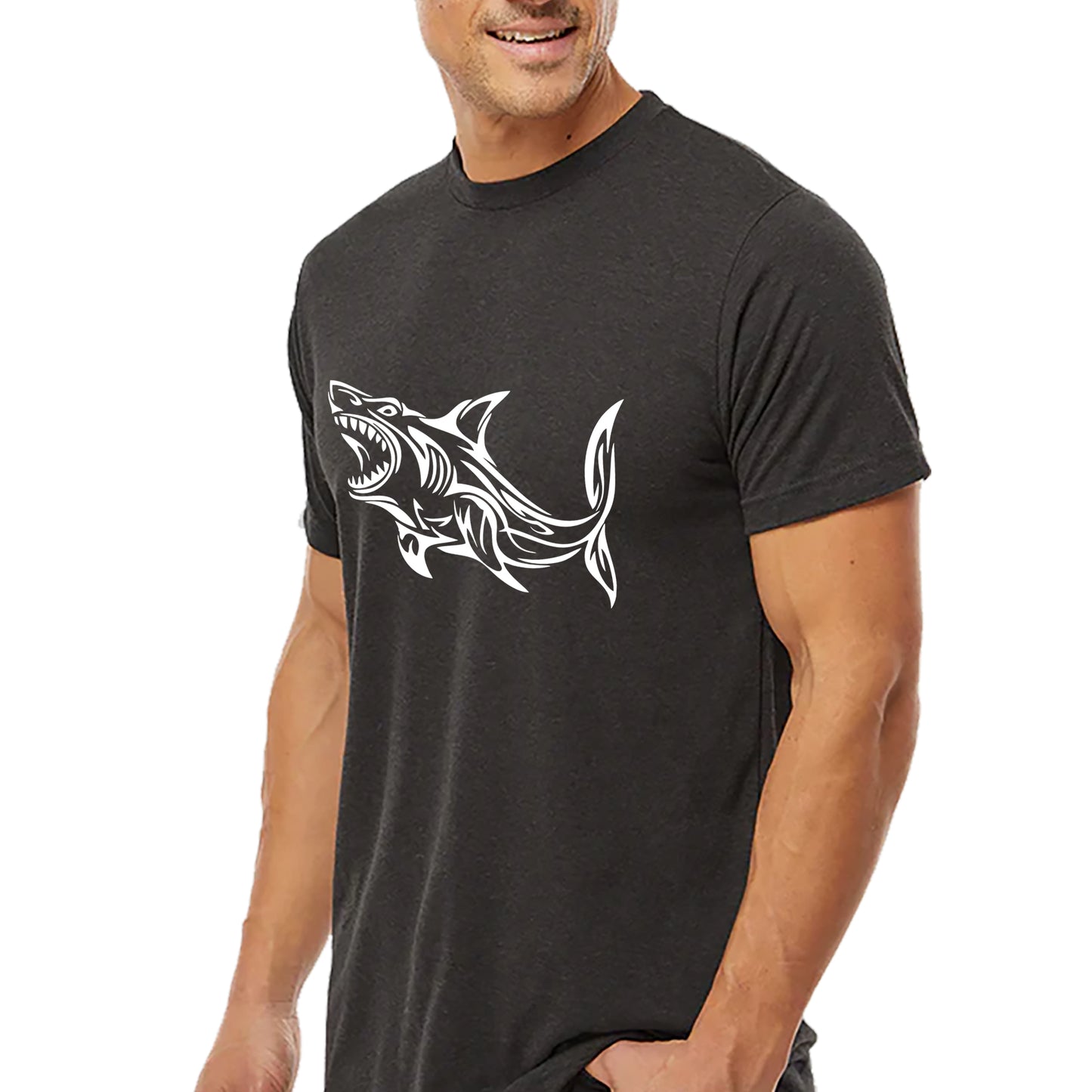 Calligraphic Shark T-shirt