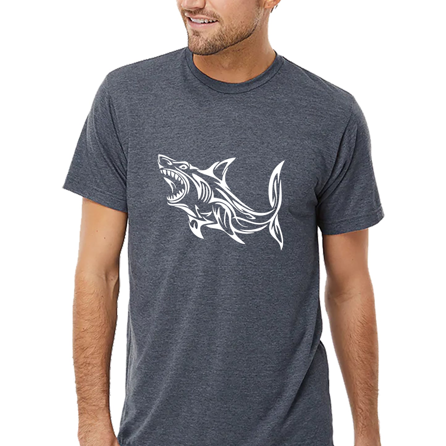Calligraphic Shark T-shirt