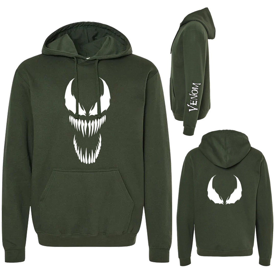 Venom Face Hoodie