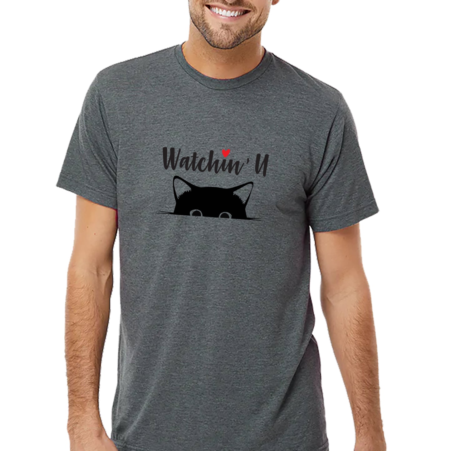 Cat Watchin' U T-shirt