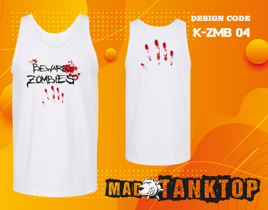 Bevare Zombies Tank Top