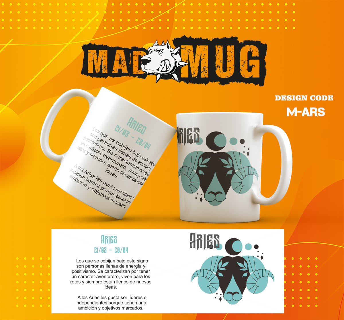 Aries Zodiac Mug