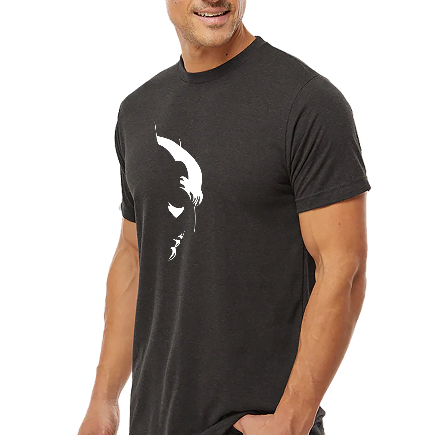 Batman Face Silhouette T-shirt