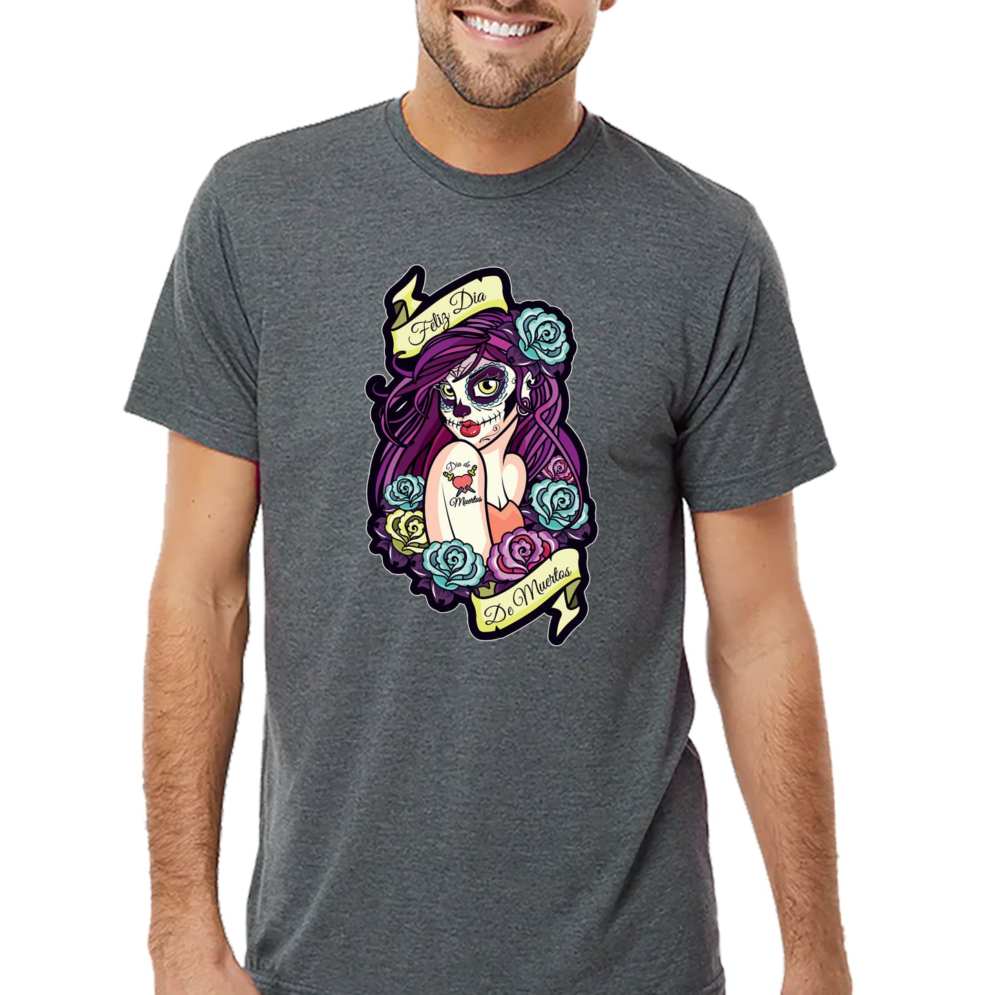 Feliz Dia de Muertos T-shirt