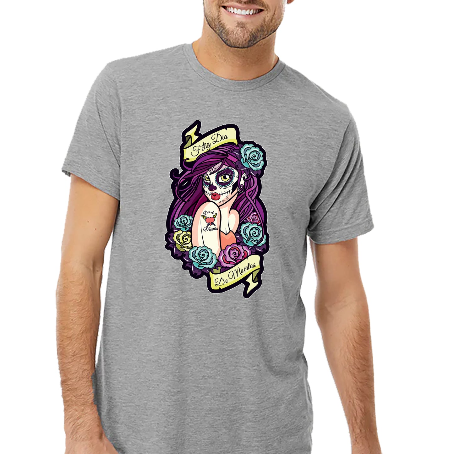 Feliz Dia de Muertos T-shirt