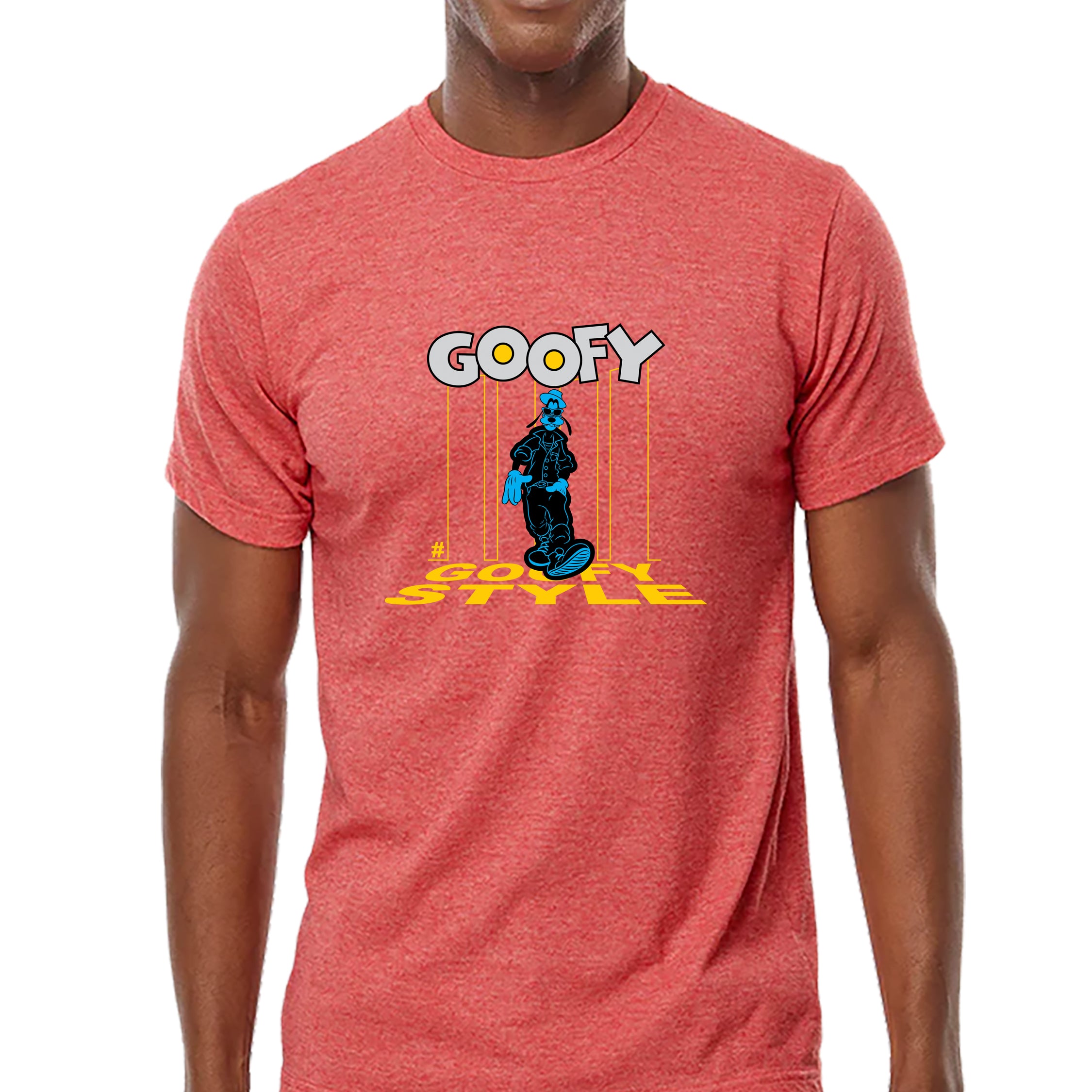 Goofy Style T shirt Small Red