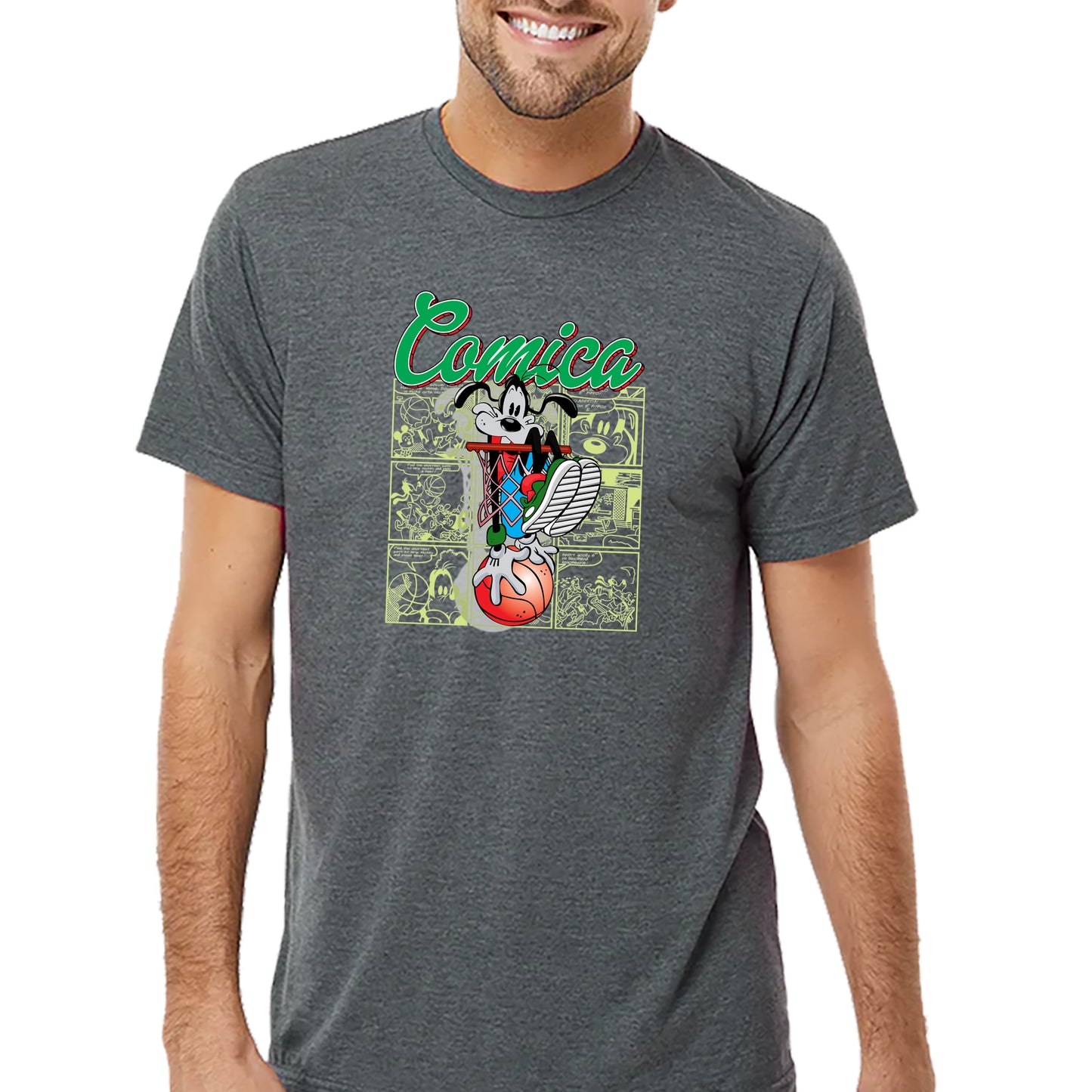 Goofy Plays Basketball T-shirt