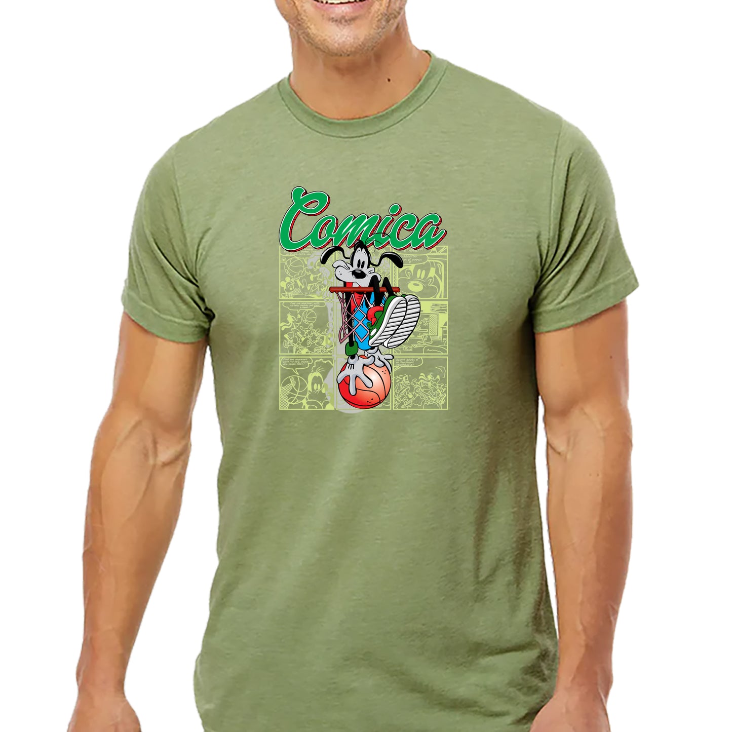 Goofy Plays Basketball T-shirt