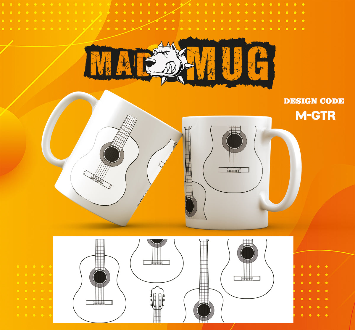 Guitar Mug