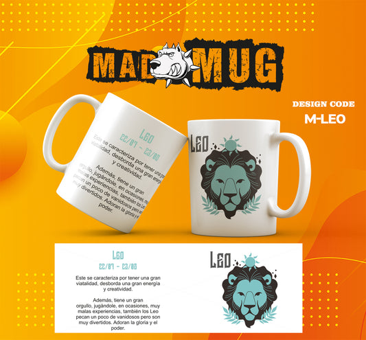 Leo Zodiac Mug