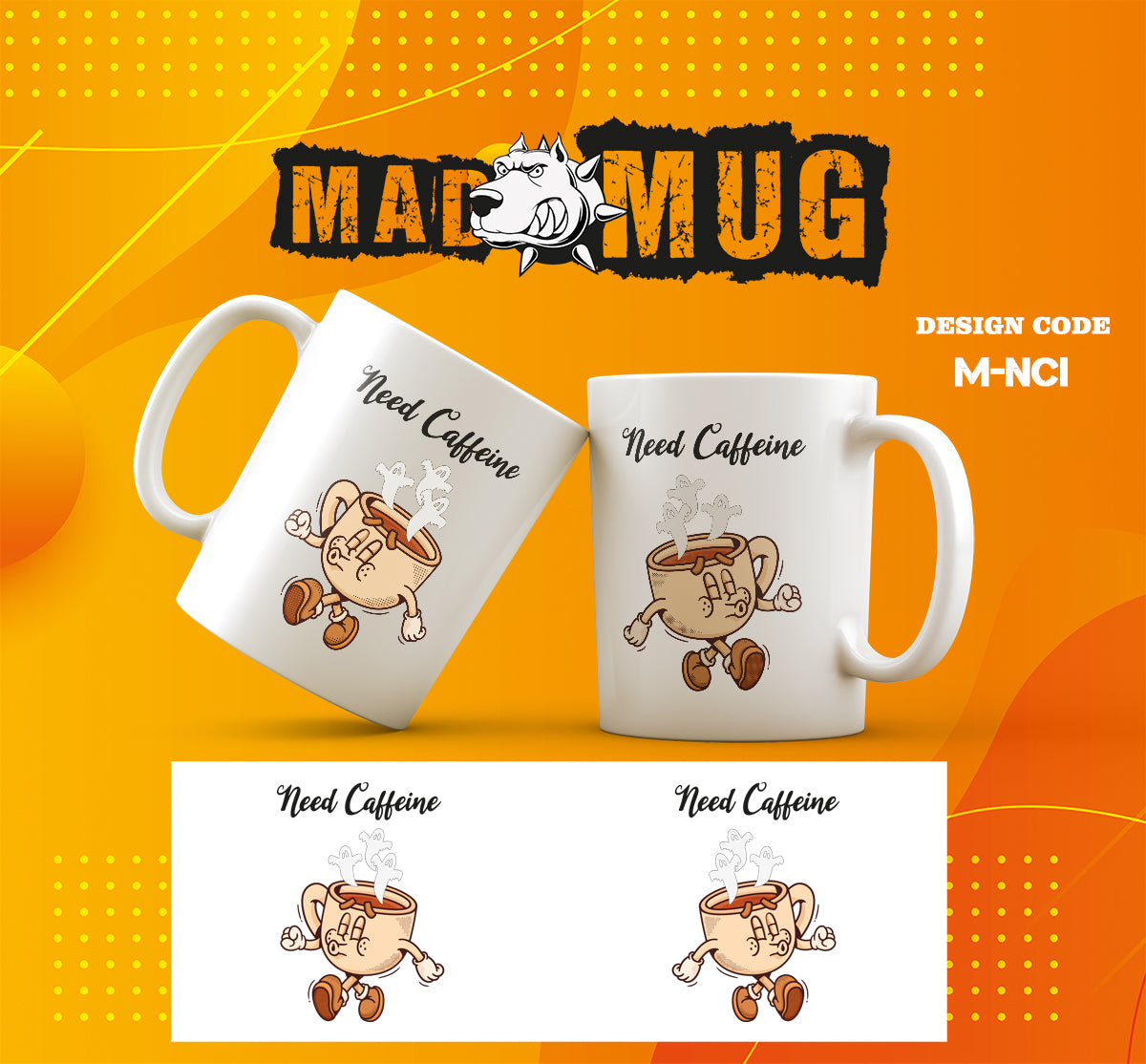 Need Caffeine Mug