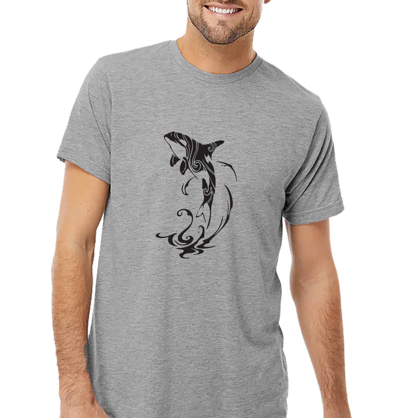 Calligraphic Orca T-shirt