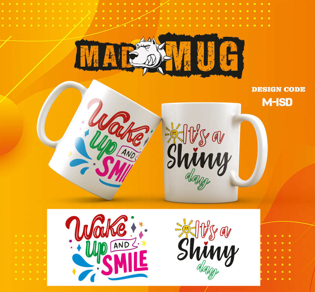 Wake Up and Smile Mug