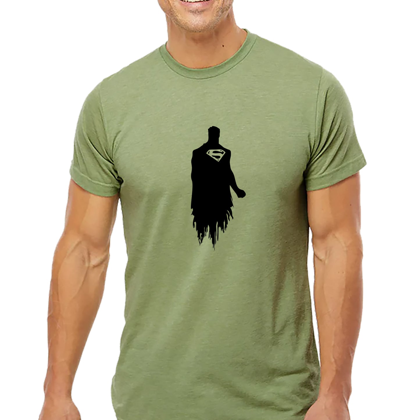 Silhouette of Superman T-shirt