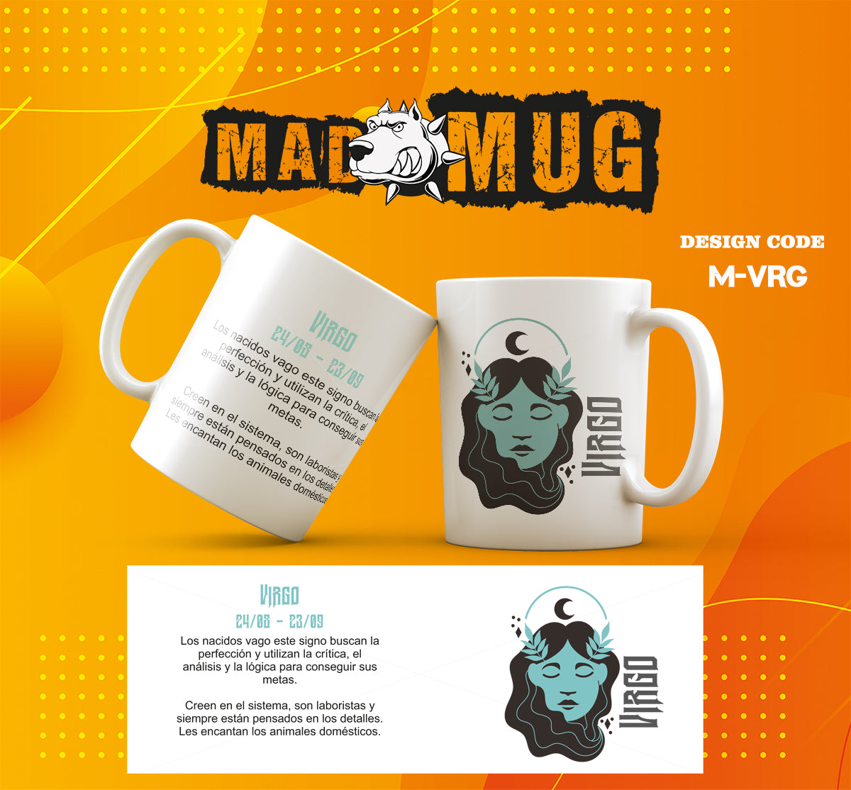 Virgo Zodiac Mug