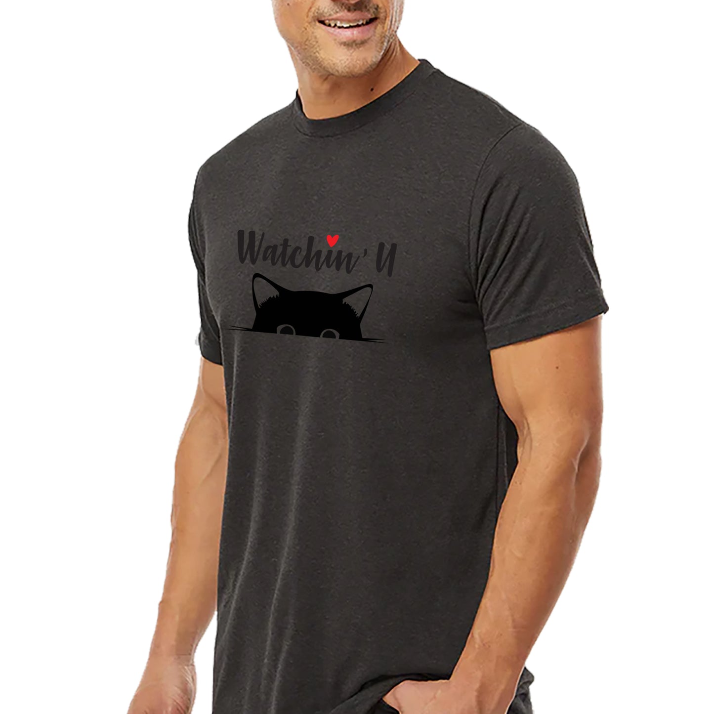 Cat Watchin' U T-shirt