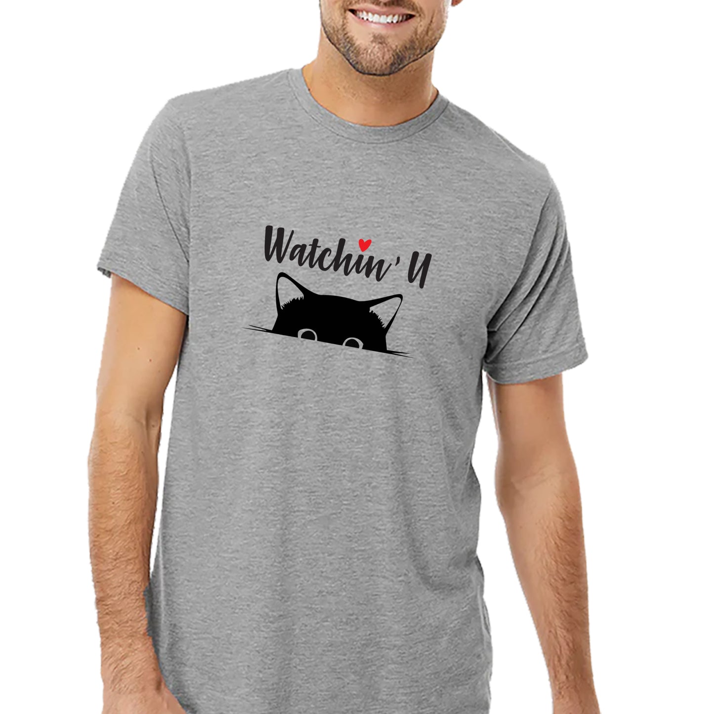 Cat Watchin' U T-shirt