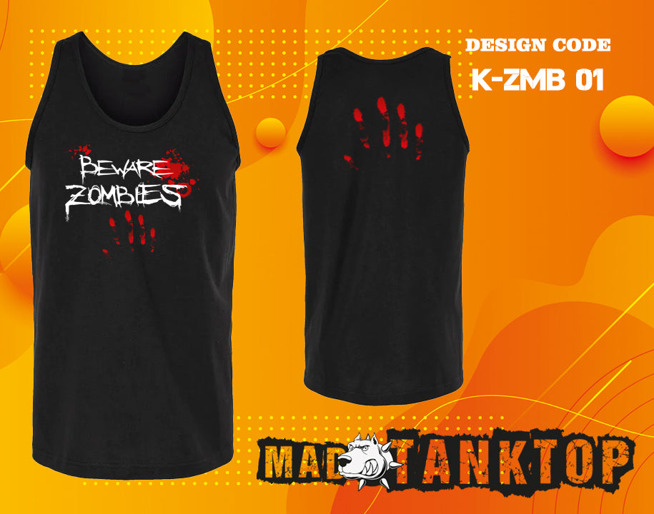 Bevare Zombies Tank Top